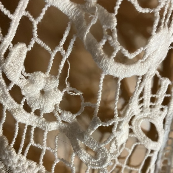 Crochet Lace Bohemian Cover Up - Picture 6 of 6